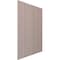 Ekena Millwork 94H x 3/8T Adjustable Wood Slat Wall Panel Kit w/ 2W Slats, Walnut contains 22 Slats SWW66X94X0375WA - alternate 3